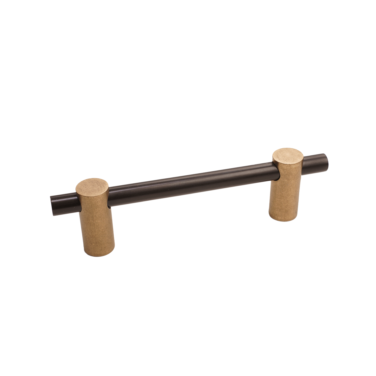 Bronze Contemporary Bar Handle 6" Champagne Espresso