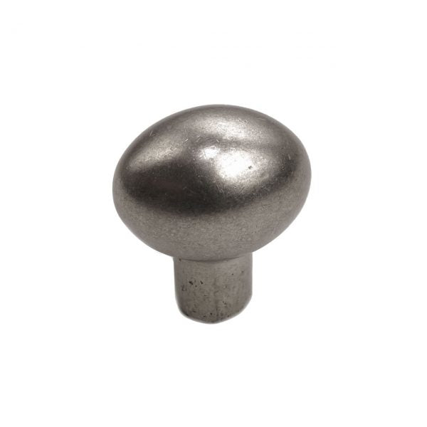 Bronze Egg Knob 1-1/4″ Platinum Cabinet Knob – Renaissance Collection