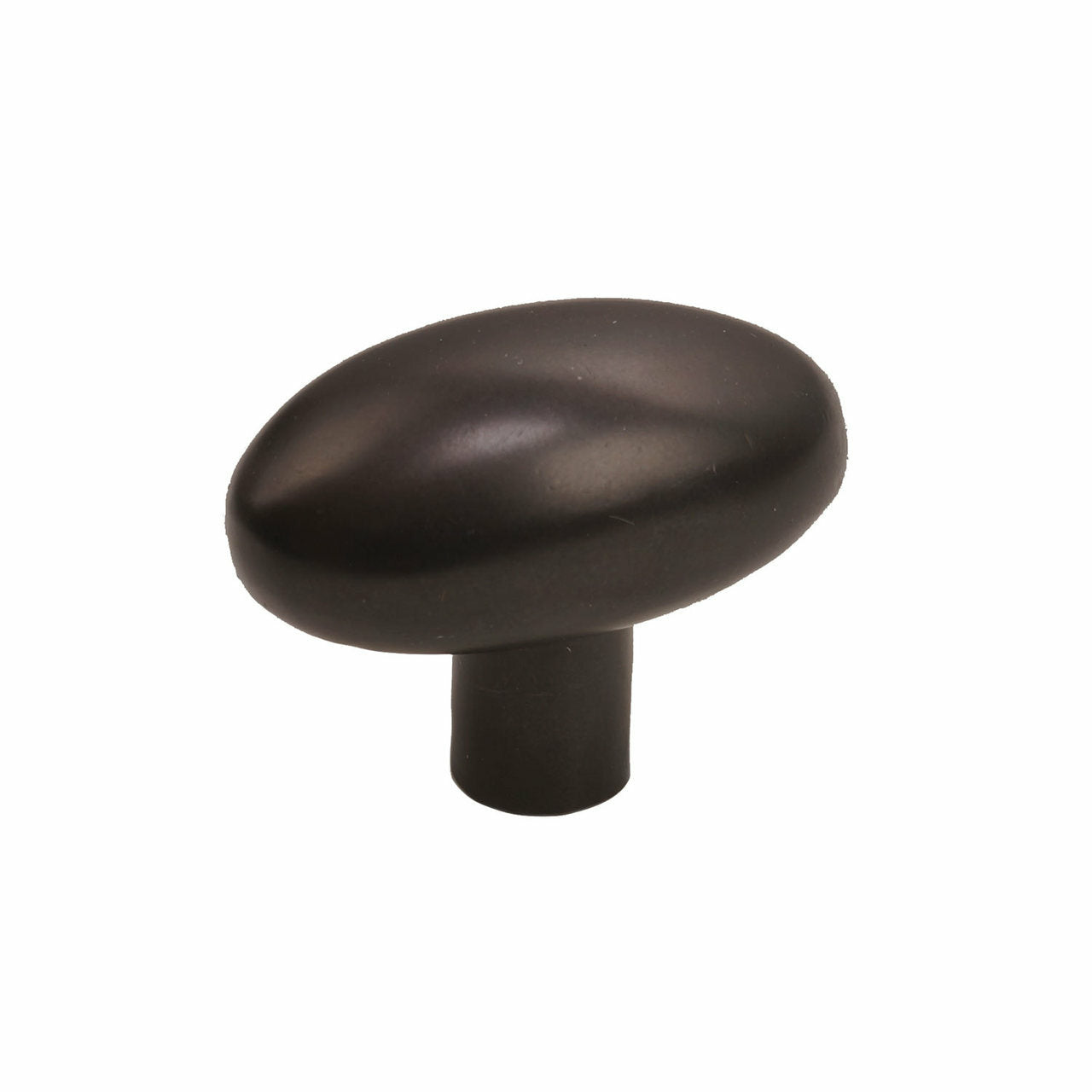 Bronze Oblong Knob 1 3/8" Platinum Espresso