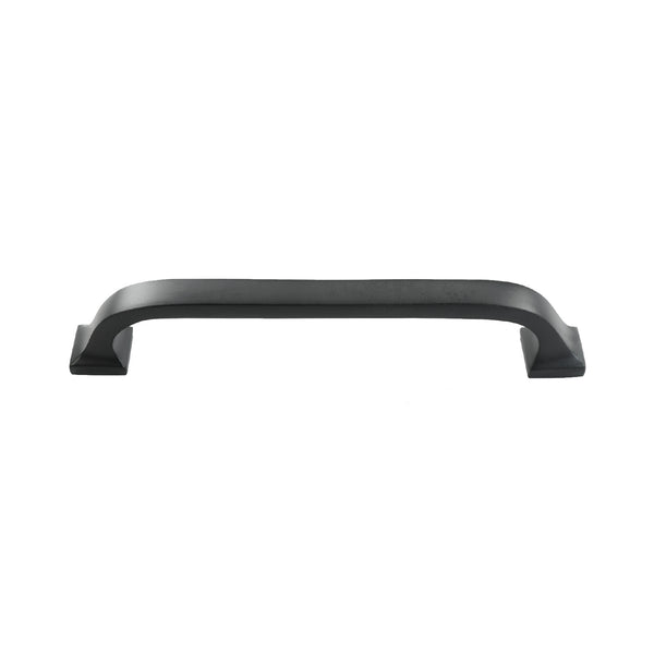 Solid Bronze 6″ CC Curve Cabinet Handle – Black