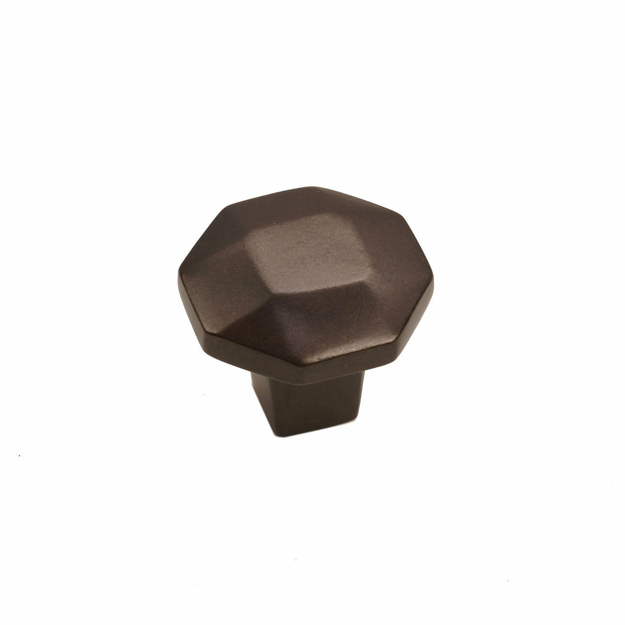 Bronze Octagon Knob 1-1/4″ Espresso
