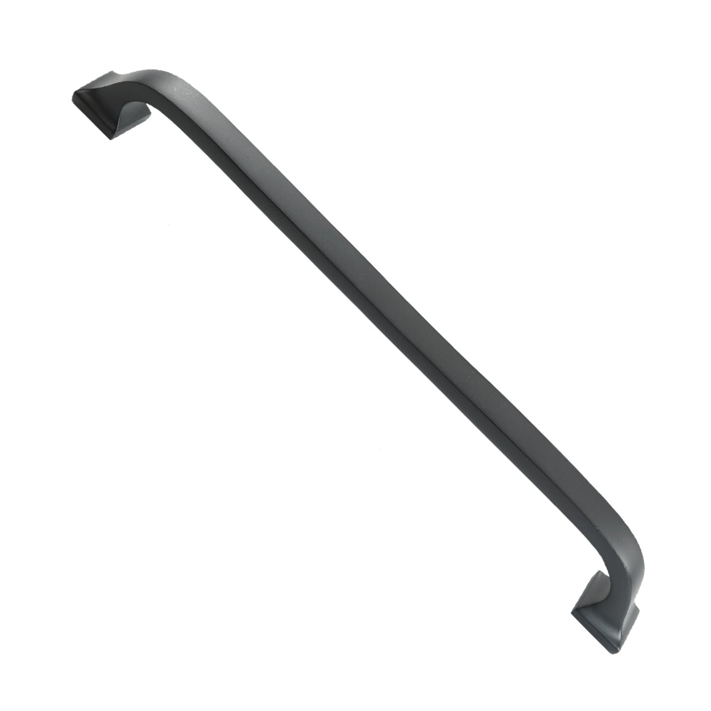 Solid Bronze 9″ CC Curve Cabinet Handle – Black