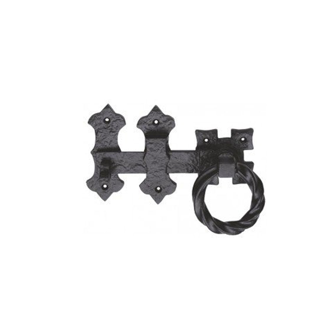 Ring Handle Gate Latch 6"