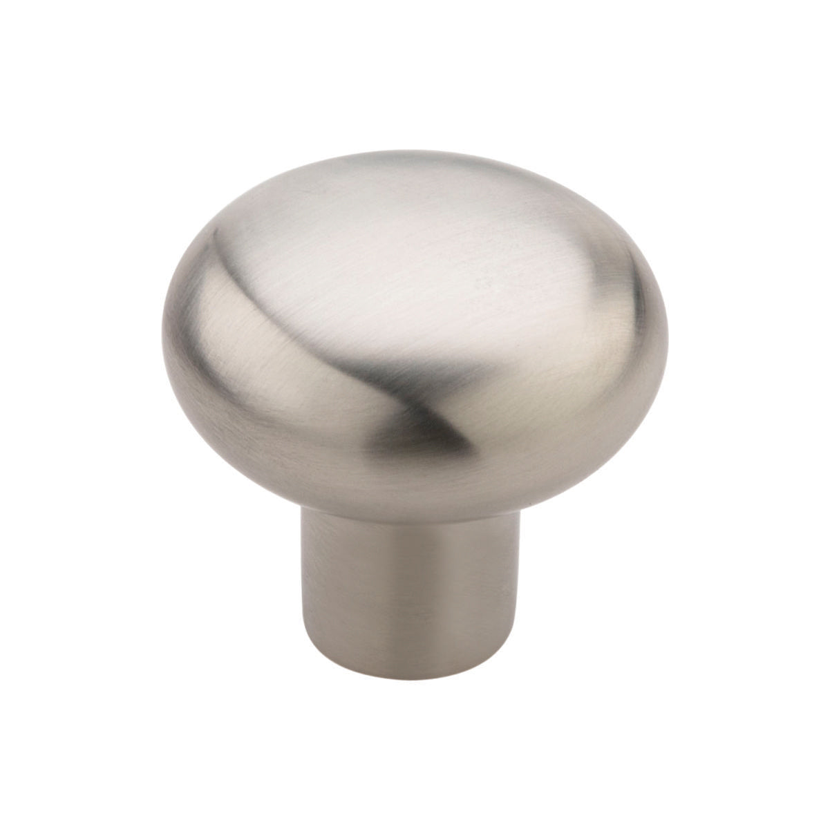 Mushroom Knob Satin Nickel Small