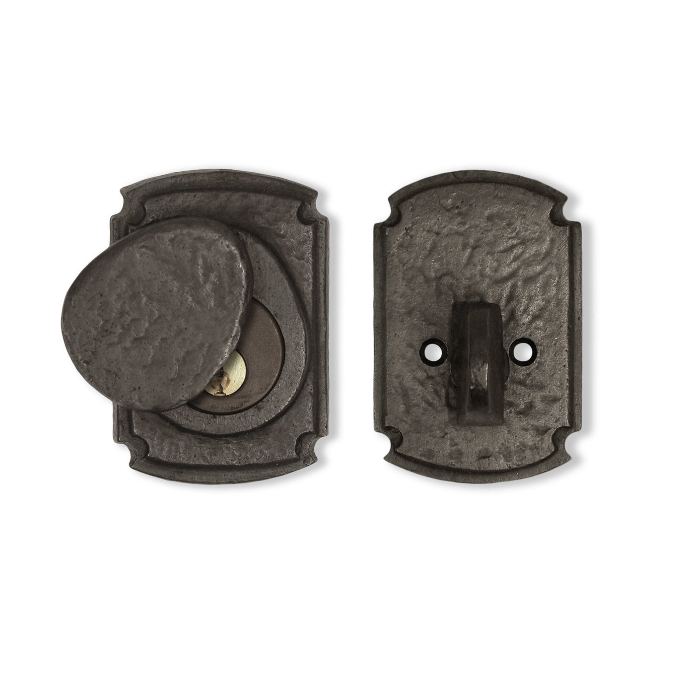 Solid Bronze Textured Euro Single Cylinder Deadbolt