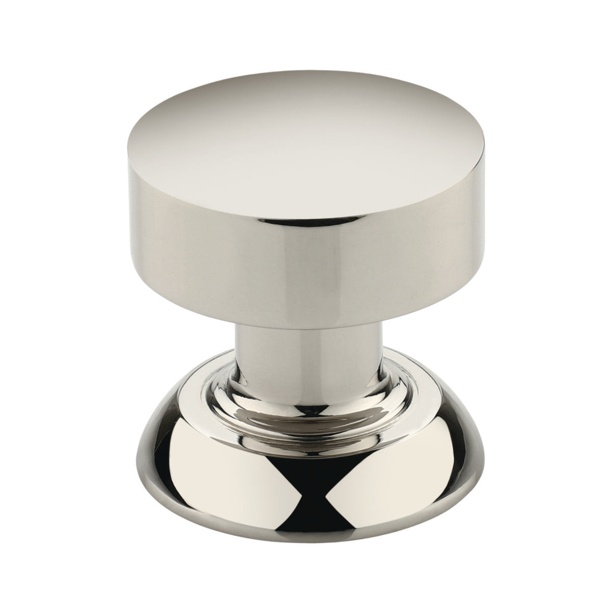 Detroit Cabinet Knob Polished Nickel Large