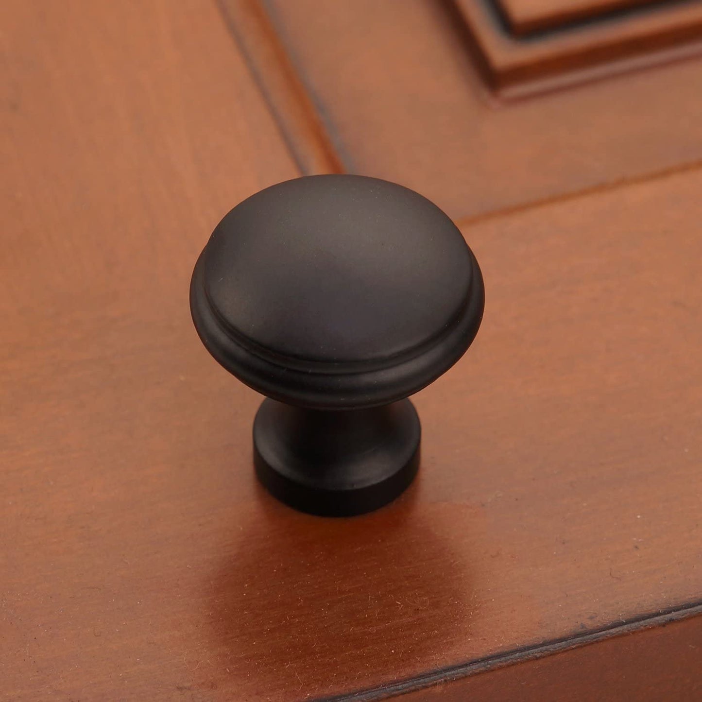 Cast Iron 1-1/8″ Round Edge Iron Cabinet Knob – Packs of (5)