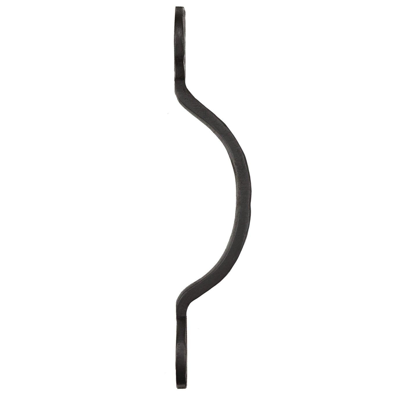 Solid Bronze Textured Gate & Door Pull Bean Slim