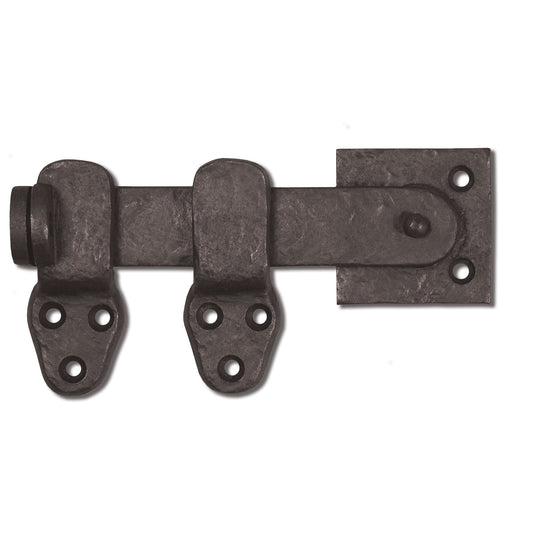 Solid Bronze Textured Lockable Bar Latch Reversible