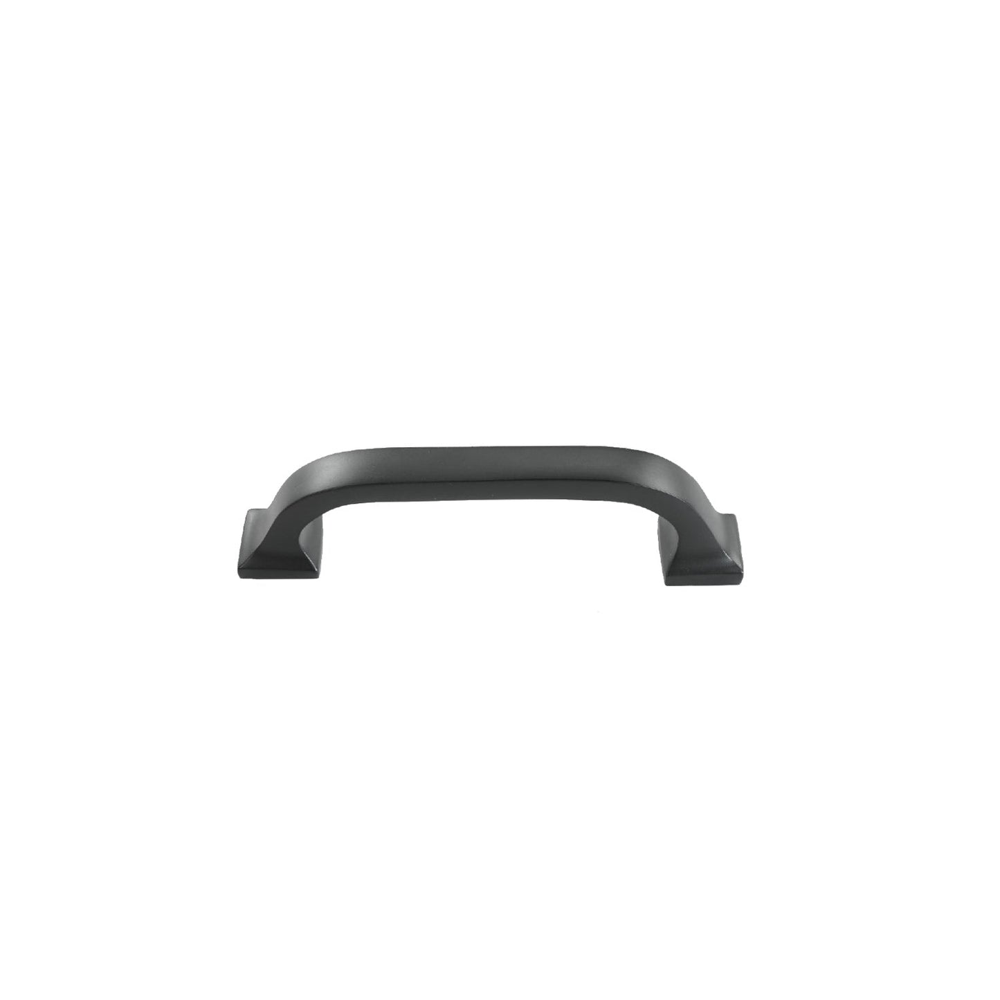 Solid Bronze 3″ CC Curve Cabinet Handle – Black