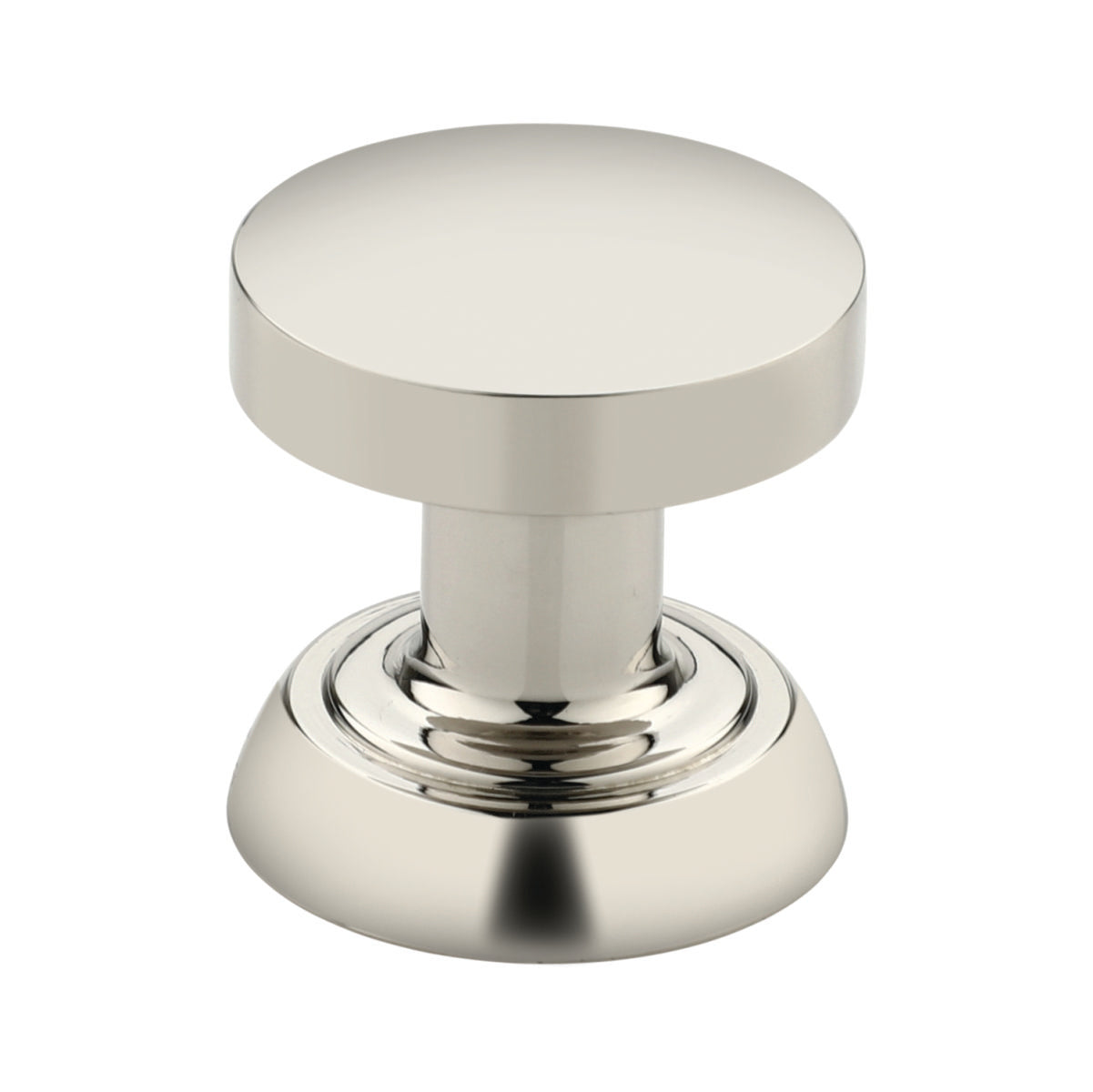 Detroit Cabinet Knob Polished Nickel Small
