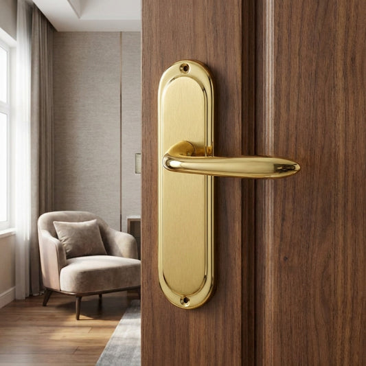 Versailles Door Lever Handle Set with Latch Hinges & Tubular Lock