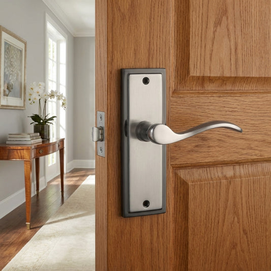 Paris | Paris Door Lever Handle Collection Latch Lock & Bathroom Set