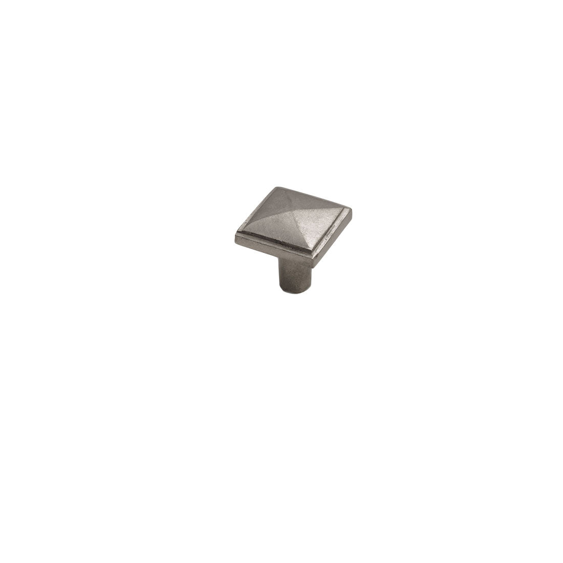 Bronze Pyramid Knob 1″ Platinum Cabinet Knob – Mission Collection