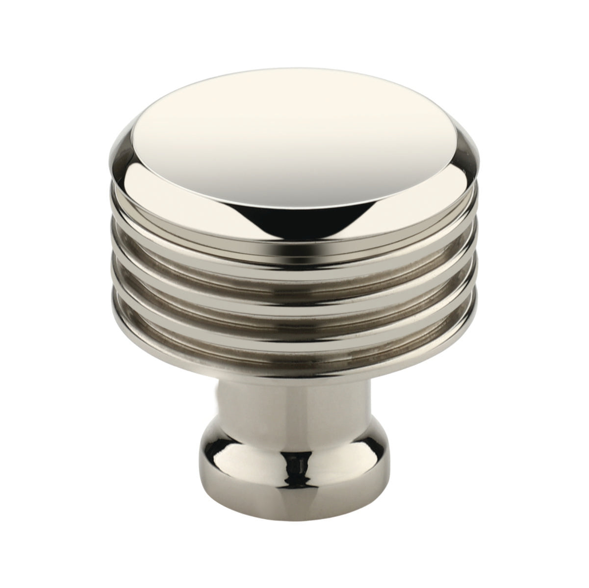 Geneva Cabinet Knob Polished Nickel Large