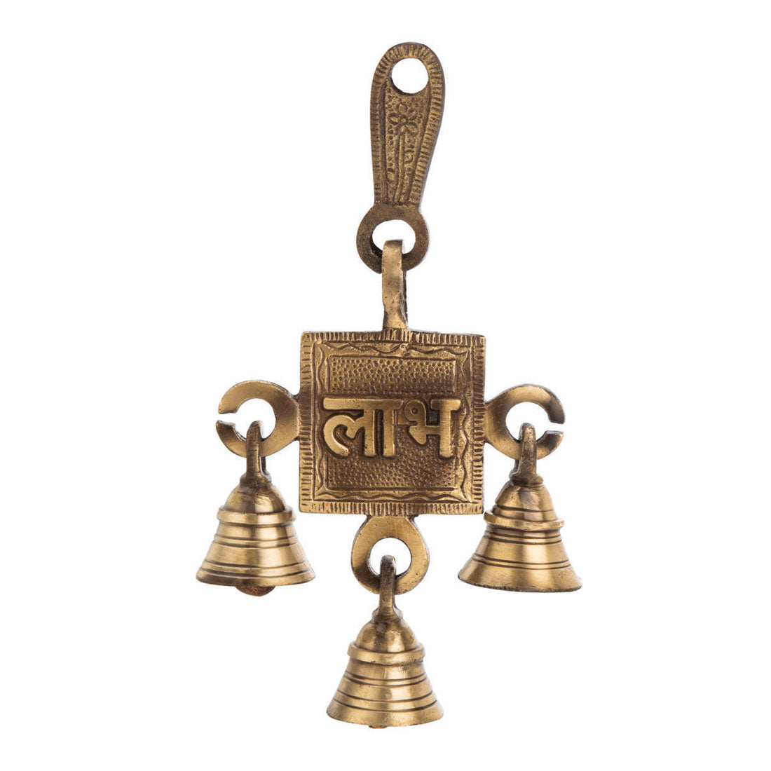 Brass Labh Decorative Idol 4″ Handcrafted Auspicious Showpiece