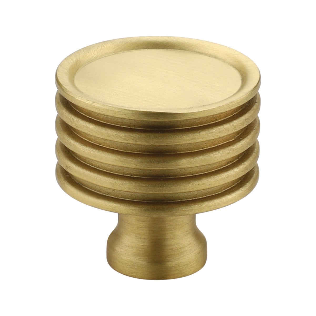 Leeds Cabinet Knob Satin Brass Medium