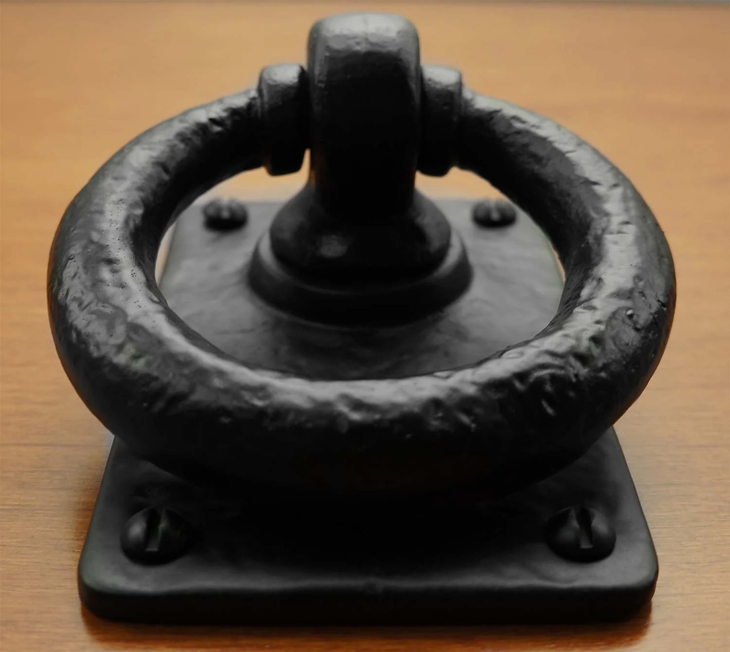 Cast Iron 4.5'' Ring Pull Door & Gate Handle