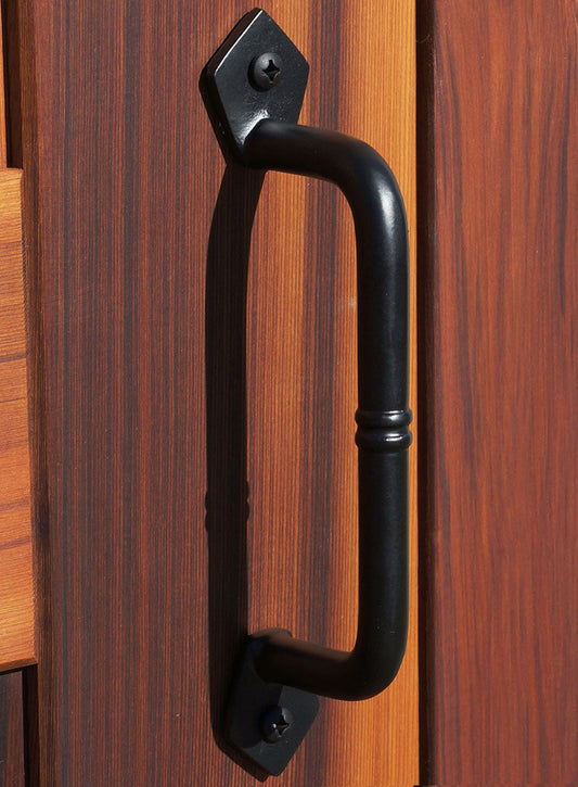 Cast Iron 9'' Ripple Door Pull Handle Door & Gate Pull Handle