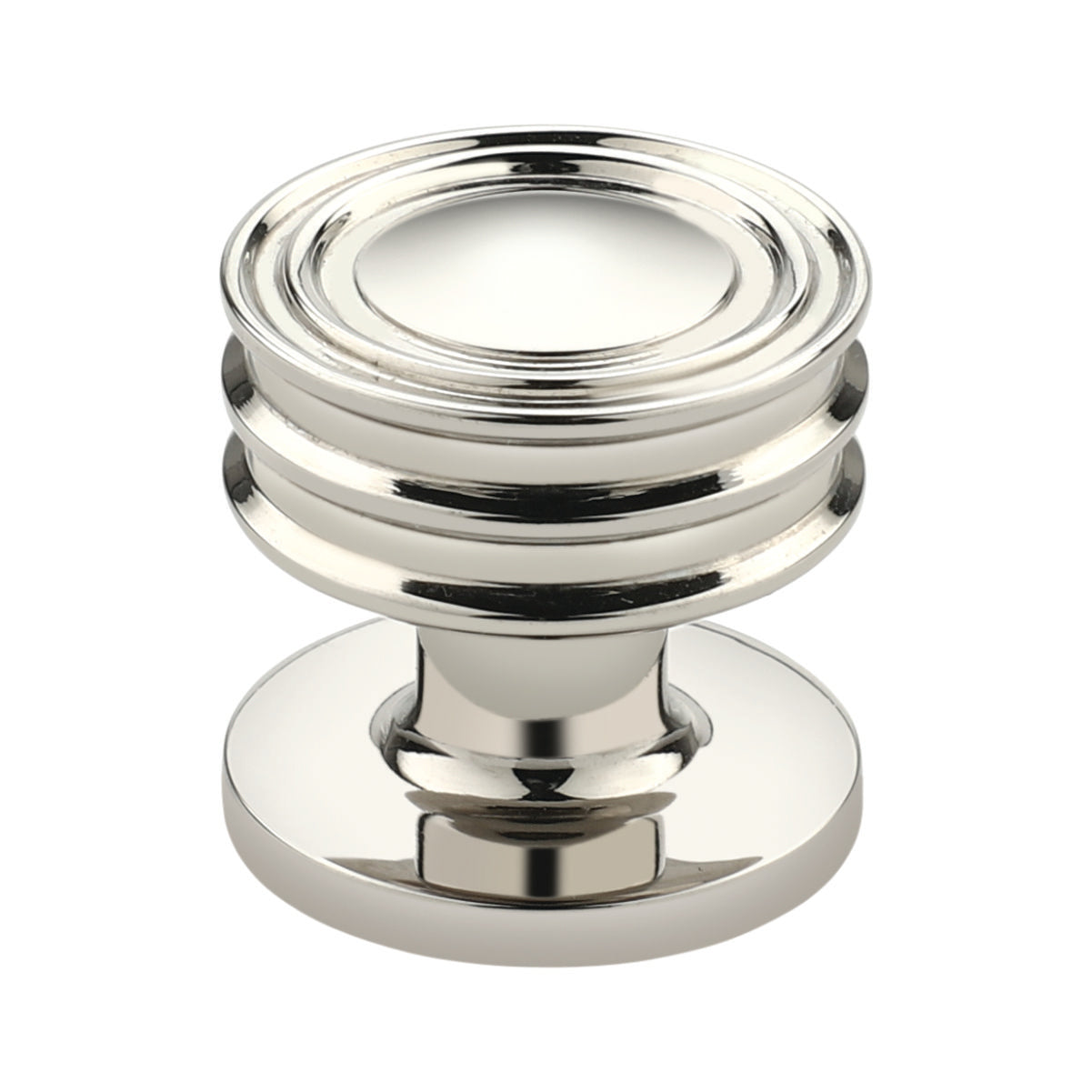 Tuscon Cabinet Knob Polished Nickel Small