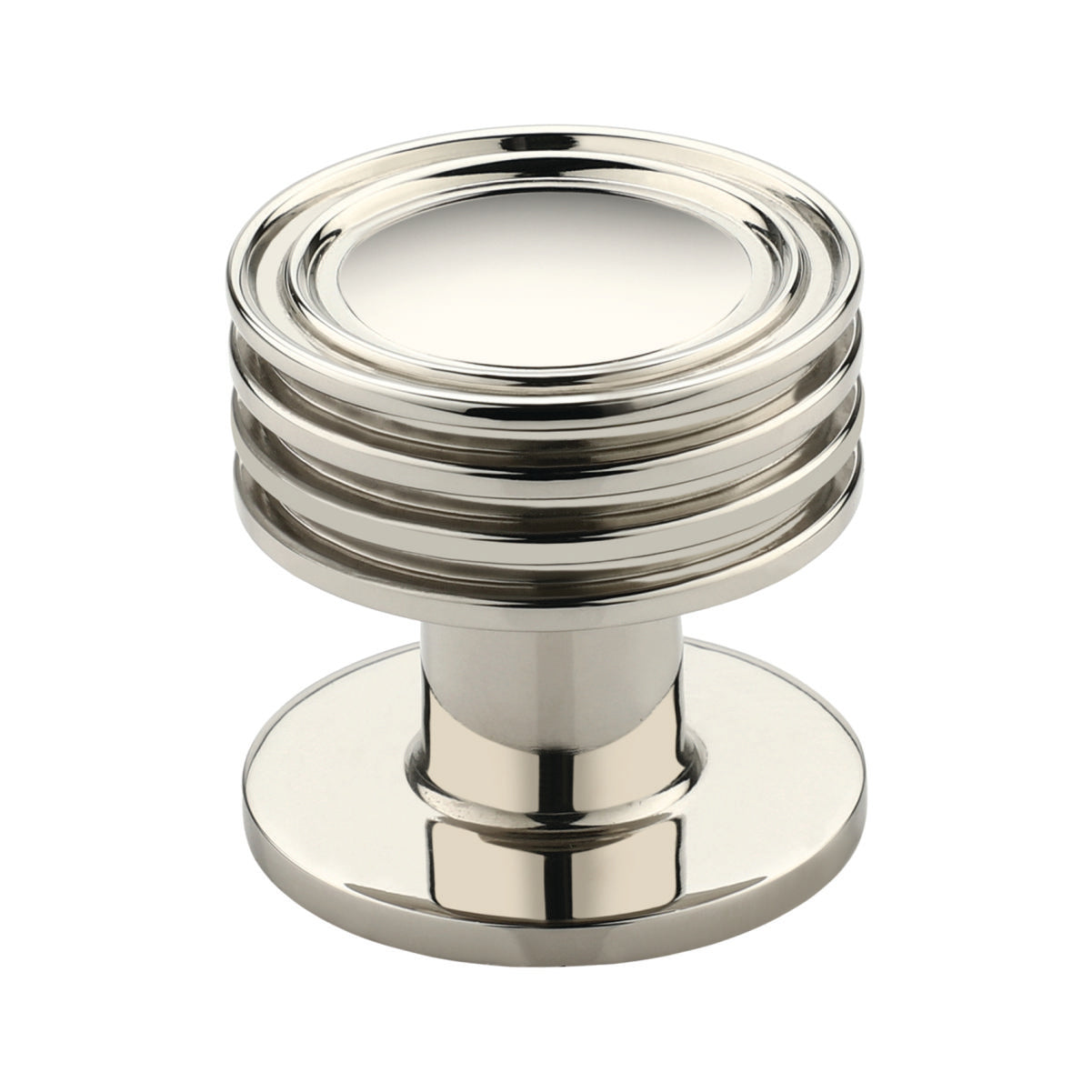 Tuscon Cabinet Knob Polished Nickel Large