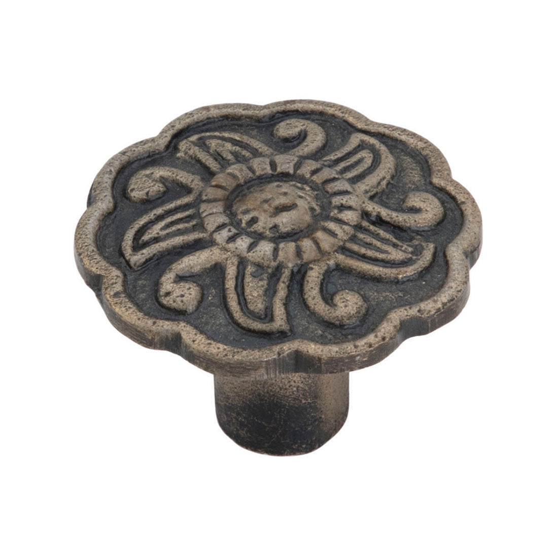 Vintage Coin Knob (Pewter)