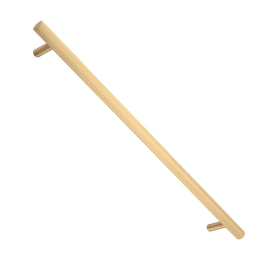 Straight knurling handle