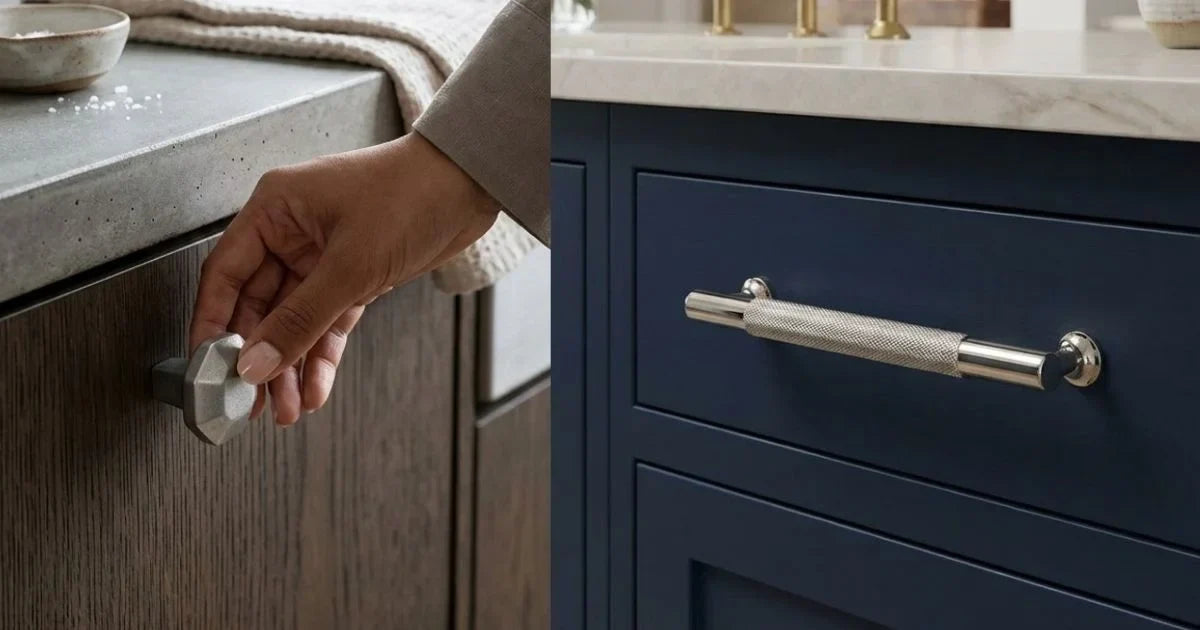 What Is the Difference Between Cabinet Knobs and Pull Handles?