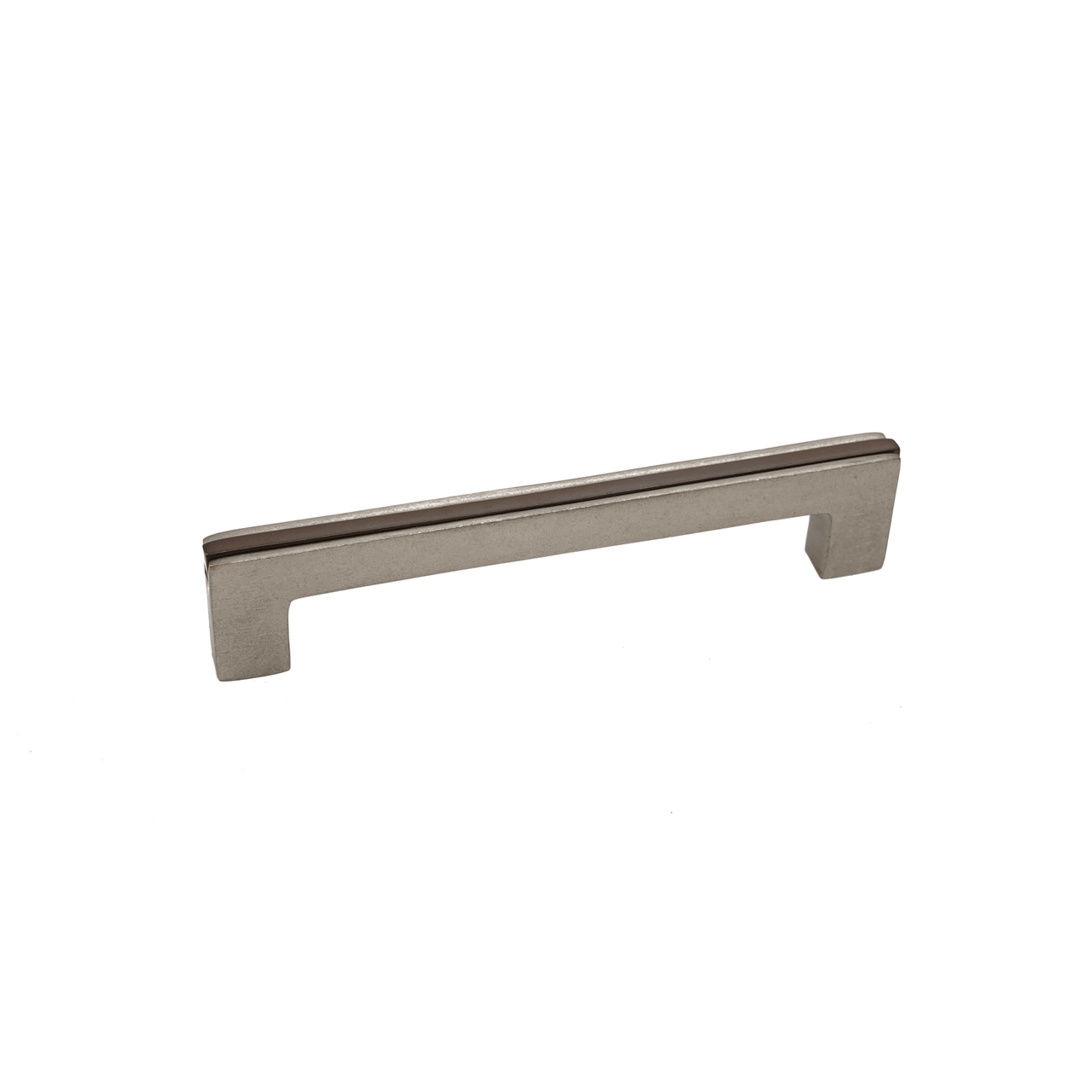 Bronze Contemporary Banded Handle 6"   Platinum Espresso