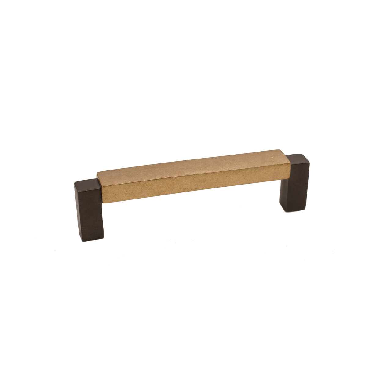Bronze Contemporary Flat Top Handle  4"   Champagne Espresso