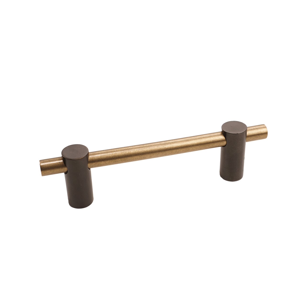 Bronze Contemporary Bar Handle 6"   Espresso Champagne