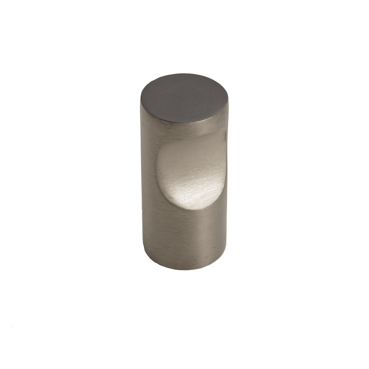 Bronze Contemporary Finger Pull 3/4"   Platinum Espresso