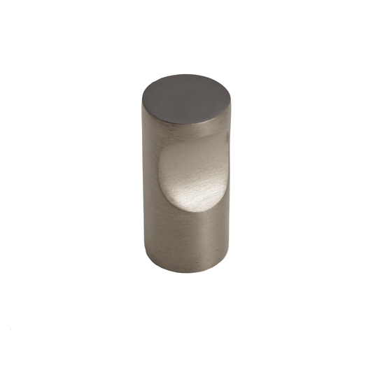 Bronze Contemporary Finger Pull 3/4"   Platinum Espresso