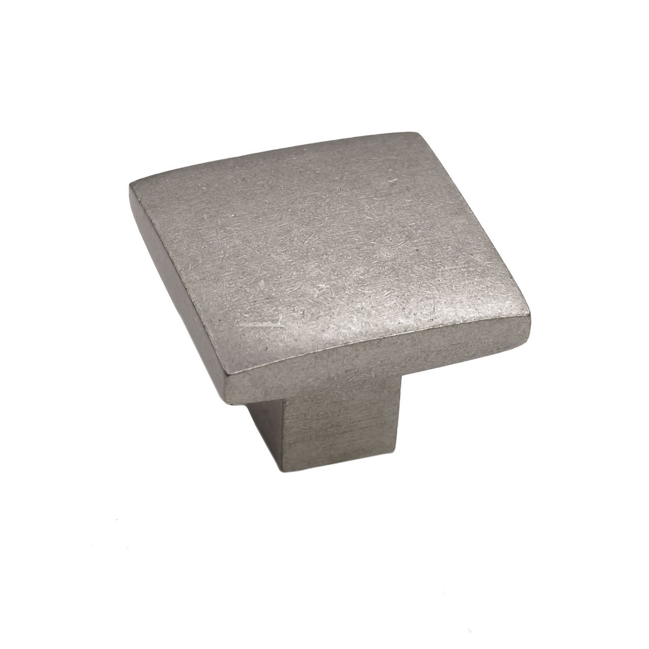 Bronze Flat Square Knob 1-1/2″ Platinum Cabinet Knob