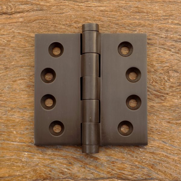Solid Cast Bronze 4-1/2″ x 4-1/2″ Butt Hinge – Oil-Rubbed Bronze