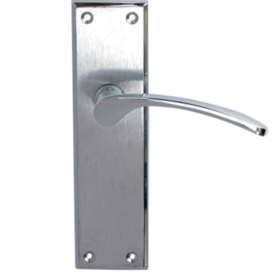 Edwardian Lever Door Handle Set – PB/MB & CP/MC Finishes