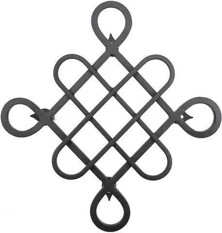 Forged Iron – 9-3/4″ Speakeasy Grille