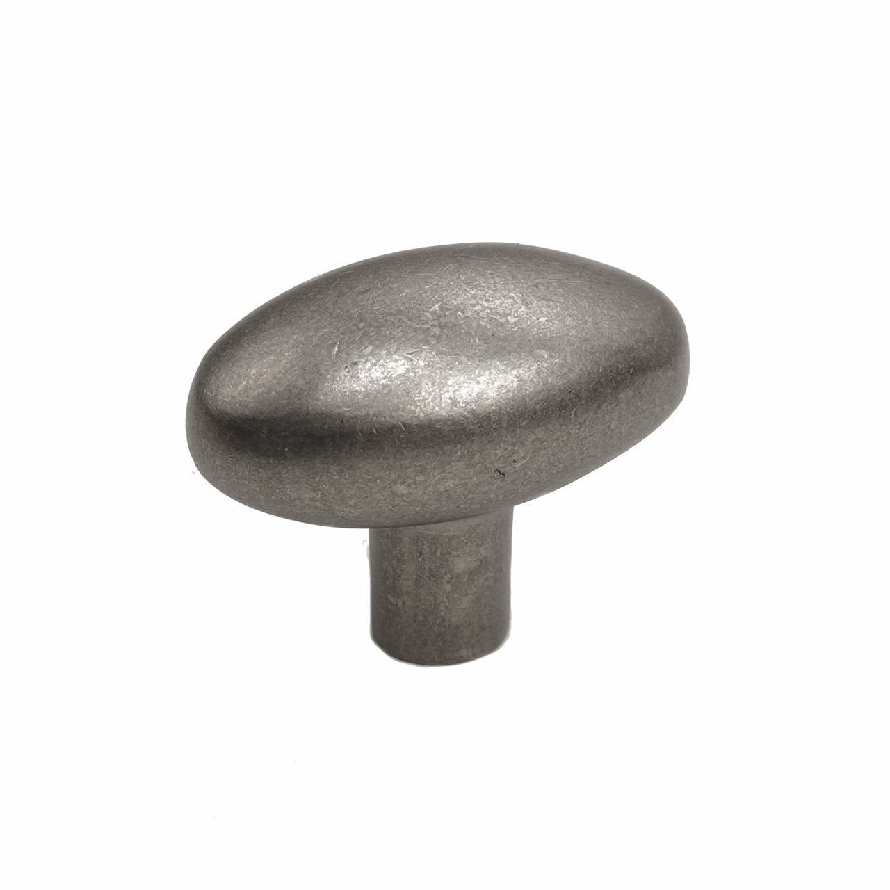 Bronze Oblong Knob 1-3/8″ Platinum