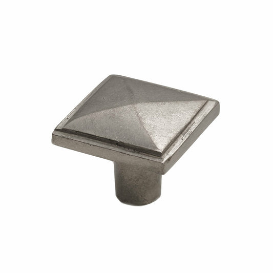 Bronze Pyramid Knob 1-1/4″ Platinum
