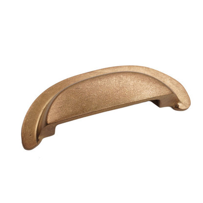 Bronze Flat Round Bin Pull 4 1/4″ Champagne