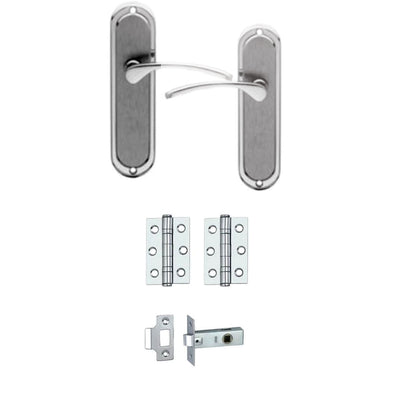 Toulouse | Toulouse Door Lever Handle Collection Latch Lock & Bathroom Set