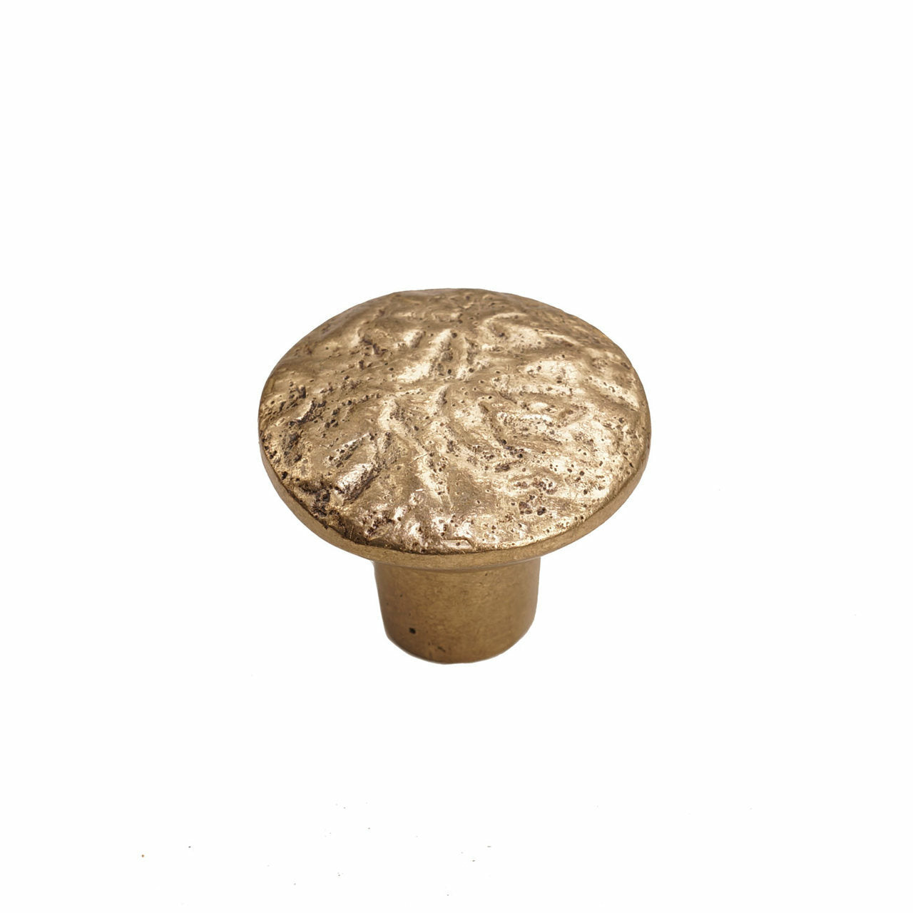 Bronze Textured Round Knob 1-1/4″