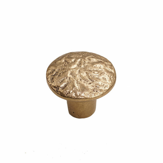 Bronze Textured Round Knob 1-1/4″