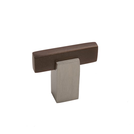 Bronze T-Knob Square Base 1-1/2″