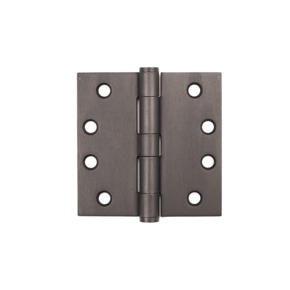Solid Bronze Template Hinge 4" x 4" - Oil-Rubbed Bronze
