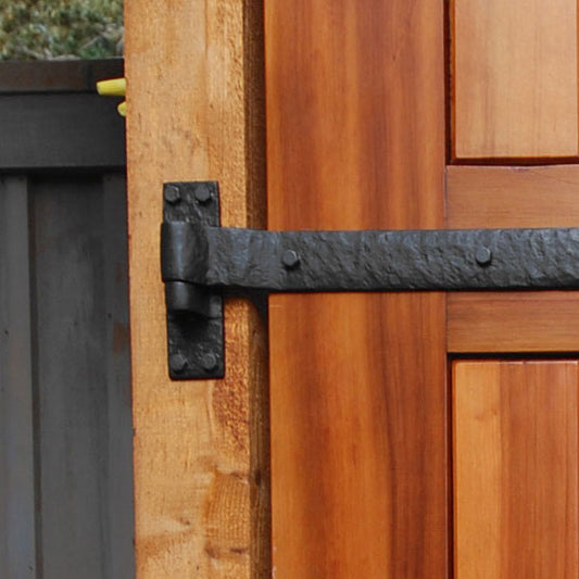 Solid Bronze Textured Pintle On Plate