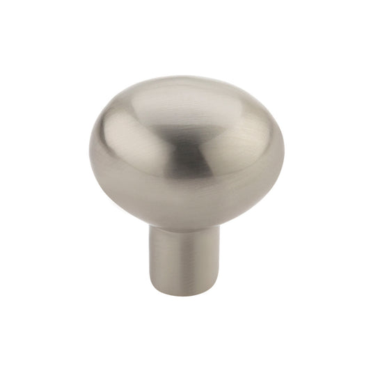Egg Knob Satin Nickel Small