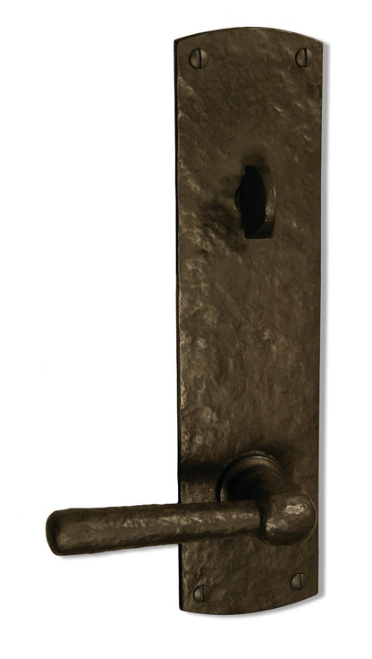 Solid Bronze Textured 11" Door Set   Passage Or Privacy