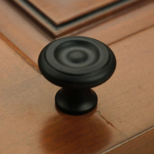 Cast Iron 1-1/4″ Button Top Iron Cabinet Knob – Packs of (5)