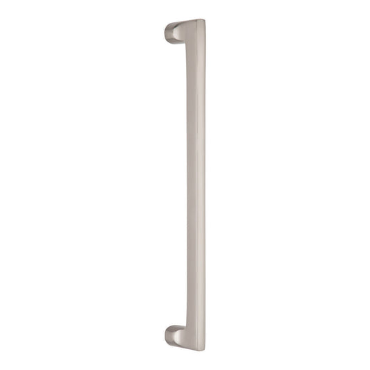 Mission Flat Handle Satin Nickel 9″